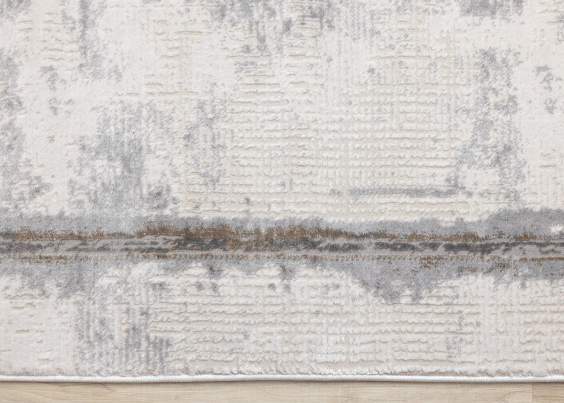 London Distressed Border Area Rug - 5'3\" x 7'7\"