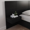 Milano Floating Nightstand Extension Panel Set of 2 | Panneau d'extension et table de nuit Milano