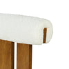 Sophia Indoor Modern Rubberwood Bar Stool Set of 2 with Supportive Backrest,White&Walnut | Sophia – Lot de 2 tabourets de bar modernes d’interieur en bois d’hevea avec dossier de soutien, coloris blanc et noyer