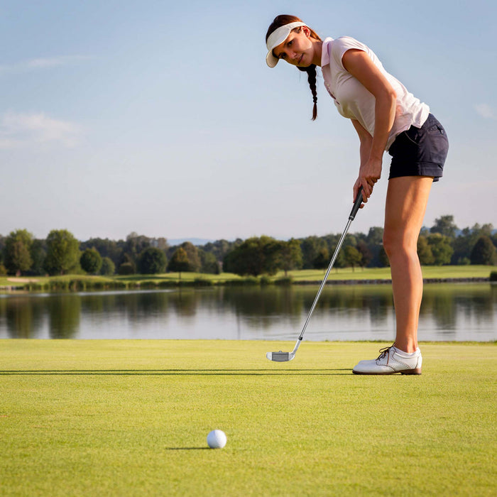 Ultimate Golf Chipper Right-handed Chipping Club Stainless Steel Head Batting Aid Line