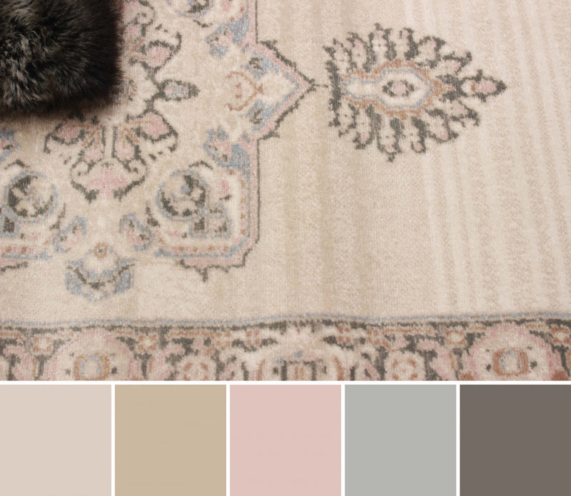 Myra Ivory Runner Area Rug - 2'8\" X 8'2\"   