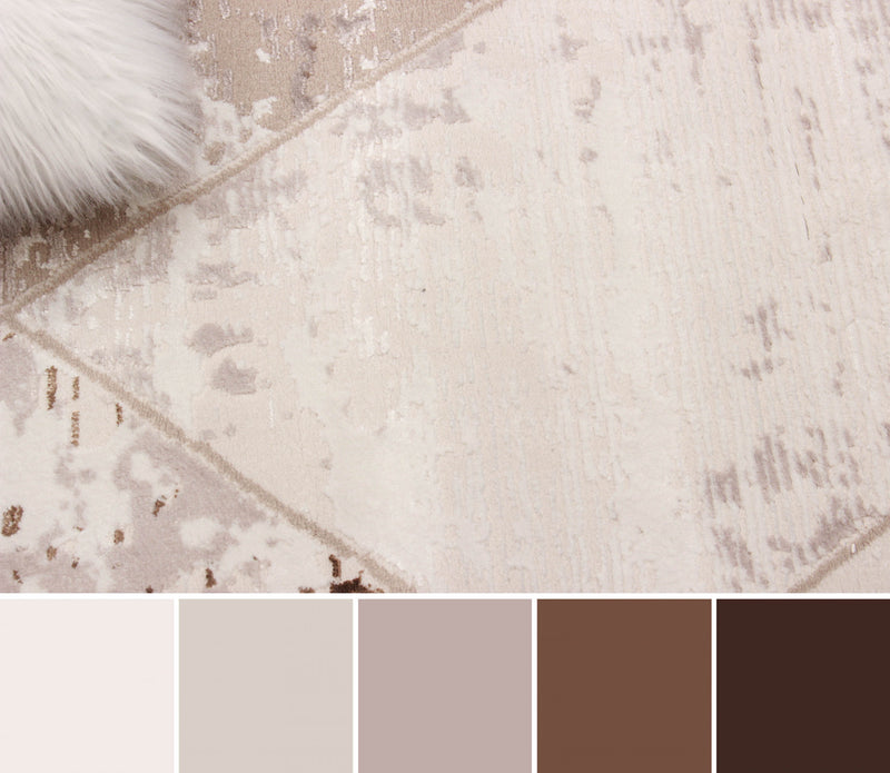 Vivian Ivory Area Rug - 5'0\" X 8'0\"   