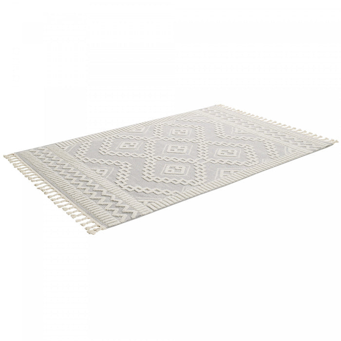 Quinto Moroccan Quatro Shag Area Rug - 6'3\" x 9'