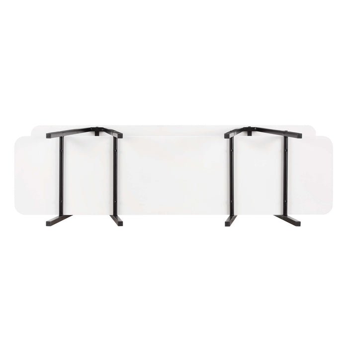 Celine Contemporary Modern 47\" Console Table in White