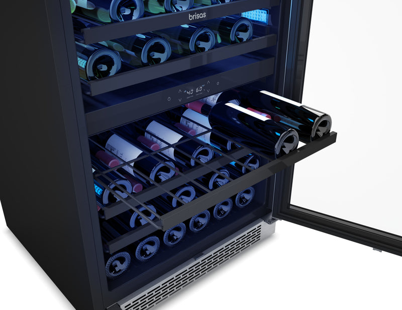 Brisas by Zephyr 24\" Wine Cooler - Stainless Steel  - BWN24C02AG