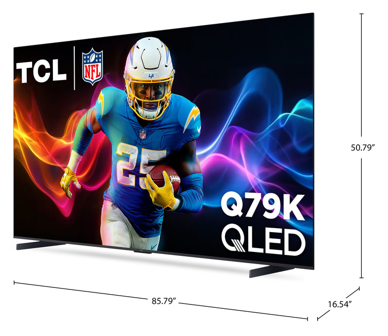 TCL 98\" Q79K QLED 4K UHD Smart Google TV (98Q79K) – 2025 Model