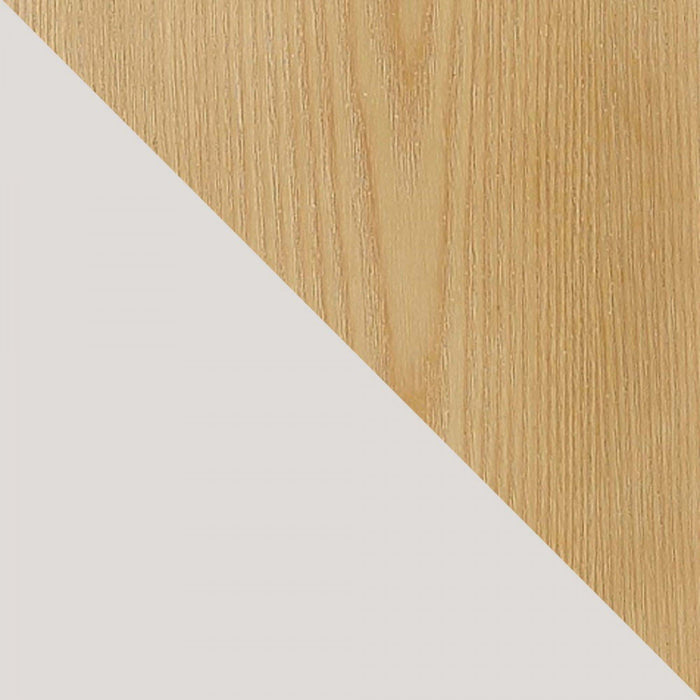 Hathaway and Jardin Modern Industry Chic 5-Piece Dining Set in Oatmeal and Natural Dining Room Set