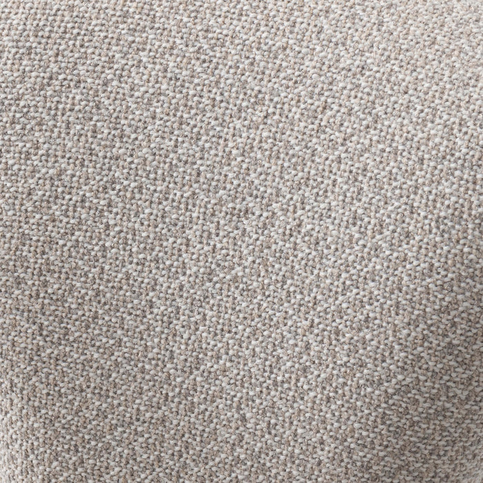 Palmer Mid-Century Modern Upholstered Tweed Armchair in Silver Lining Armoire