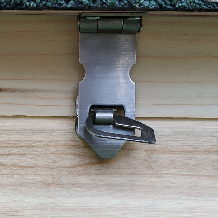 Pawhut 77\" Chicken Coop Hen House Rabbit Hutch Poultry Cage Pen Outdoor Backyard With Nesting Box Run Natural