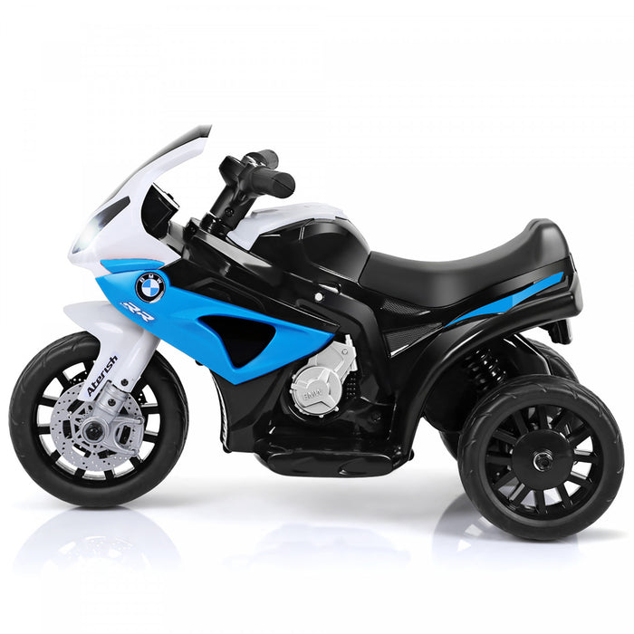 Costway Kids Ride On Motorcycle Bmw Licensed 6v Electric 3 Wheels Bicycle W/ Music&light