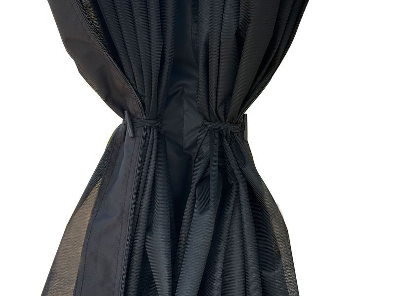 Yosemite 10x12 Double Steel Roof Gazebom Aluminum Posts