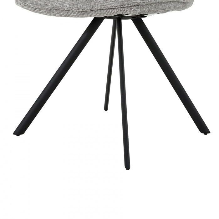 Bram Upholstered Modern Armless Dining Chair (Set of 2)