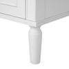 Emerson 30 Inch Bathroom Vanity with Ceramic Sink and Three Drawers, White | Emerson Meuble de salle de bain 30 pouces avec vasque en ceramique et trois tiroirs, Blanc
