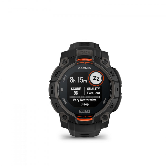 Garmin Instinct 3 Gps Smartwatch 45 Mm - Rugged Military Spec 810, Solar, Compass, Barometric Altimeter 