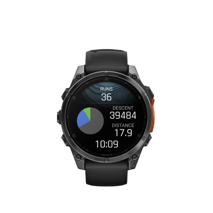 Garmin Fēnix 8 Amoled Smartwatch 47mm - Gps, Compass, Gyroscope And Barometric Altimeter 