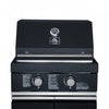 Forno All'Aperto Outdoor Kitchen with Black Countertop, 99,600 BTU, Bar Module & Pizza Oven - FODKT2568BLK | Cuisine d'exterieur All'Aperto avec comptoir noir, 99 600 BTU, module bar et four a pizza – FODKT2568BLK