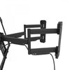 Kanto PDC650 Full Motion Corner TV Mount for 37" - 70" TVs, Compatible with Inner and Outer Corners, Black | Support mural d'angle articule Kanto PDC650 pour televiseurs de 37" a 70" (94 a 178 cm), compatible avec les angles interieurs et exterieurs, noir