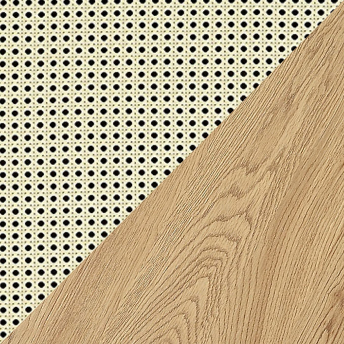 Sheridan Mid-Century Modern 22\" Nightstand in Natural (1-Drawer) - Set of 2