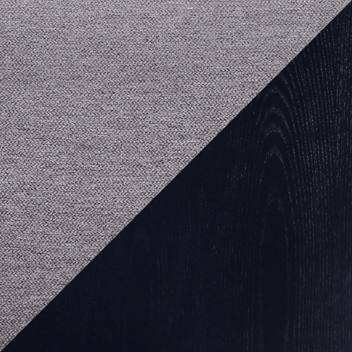 Flor and Hathaway Modern Industry Chic 5-Piece Dining Set in Gray and Black