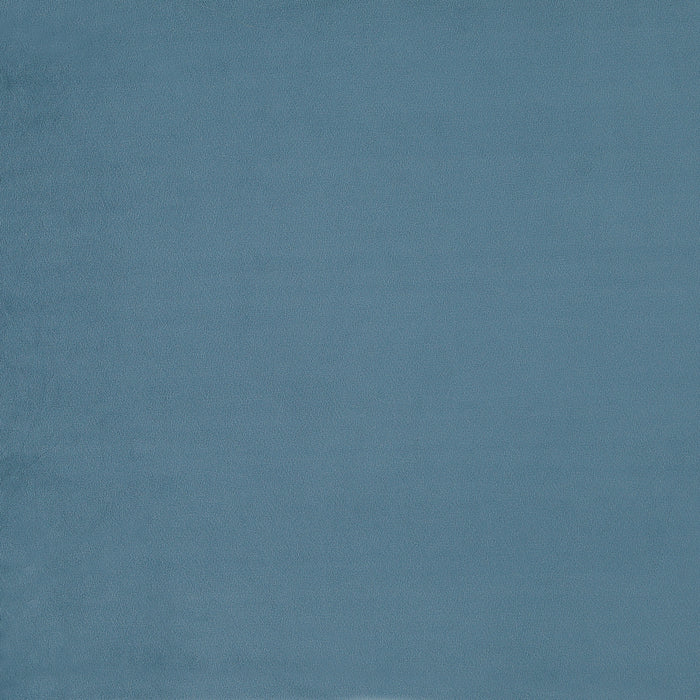 Crosby Modern Upholstered Velvet Twin Bed in Blue