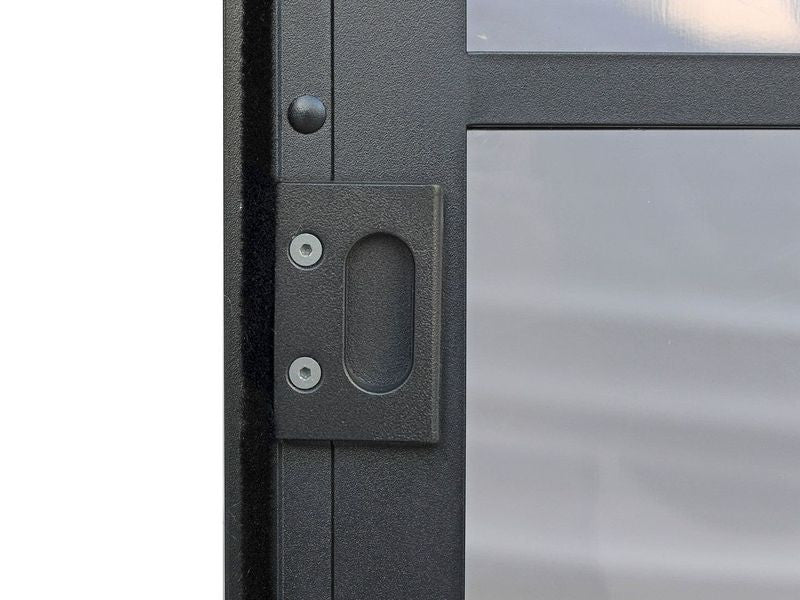 Florence - Wall Mounted Solarium 8x12 Polycarbonate Roof In Black