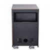 Forno Rimini Outdoor Kitchen, 62,600 BTU, 2.4 cu.ft. Refrigerator, Grey Countertops - FODKT2544BLK | Cuisine d'exterieur Rimini de, 62 600 BTU, refrigerateur de 2,4 pi³, comptoirs gris – FODKT2544BLK