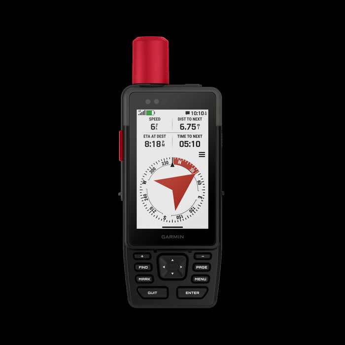 Garmin GPSMAP H1i Plus Satellite Handheld with inReach - Adventure Communicator, SOS Messaging, Voice Control, Global Iridium Network, LiveTrack Sharing