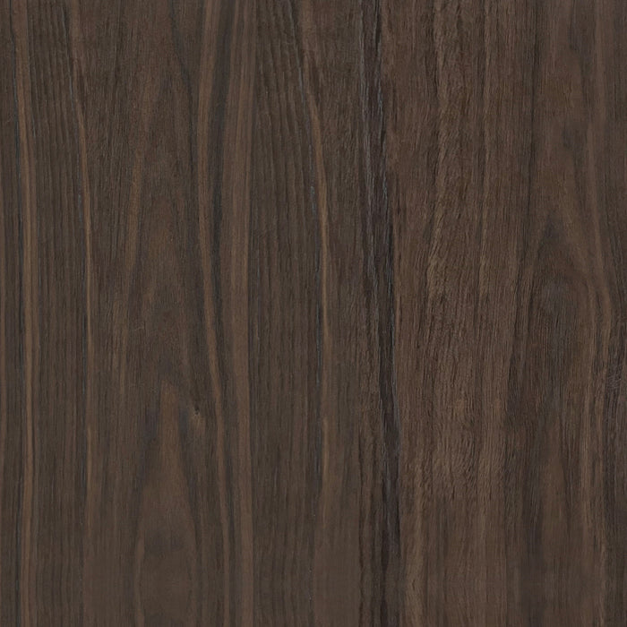 Clive Mid-Century Modern 22\" Nightstand in Walnut and Black (2-Drawer)