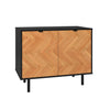 Liam Accent Cabinet - Black