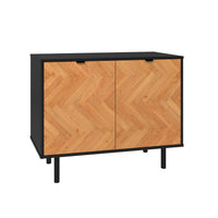 Liam Accent Cabinet - Black