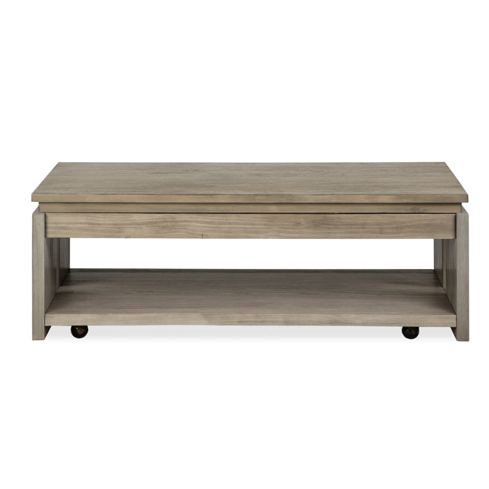 Addams 50\" Lift-Top Coffee Table with Storage - Stone Harbor Grey