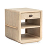 Adelaide 22\" End Table with Storage - Sanibel Brown