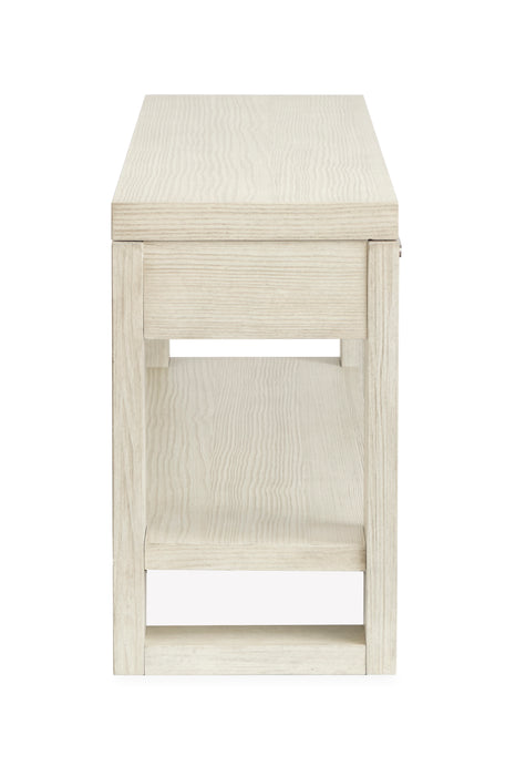 Albany 64\" Sofa Table with Storage - Balboa Mist