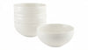 Circa 32-Piece Embossed Dinnerware Set | Service de Vaisselle Circa 32 Morceaux