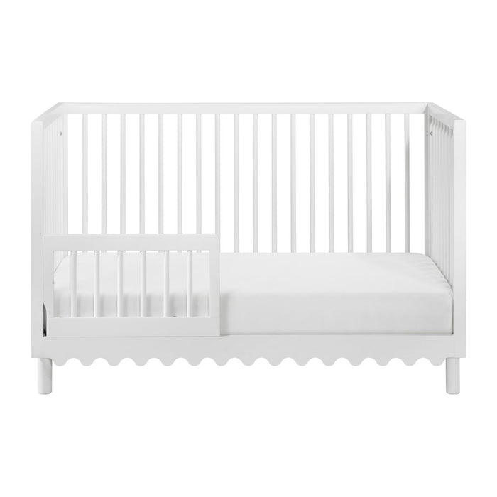 Aubrey Convertible Crib/Toddler Bed Pkg - White
