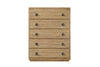 Austin Bedroom Chest of Drawers, 5-Drawer, 42"W x 54"H - Natural Oak Brown | Commode verticale de chambre à coucher Austin de 42 po (L) x 54 po (H) à 5 tiroirs - brun chêne naturel
