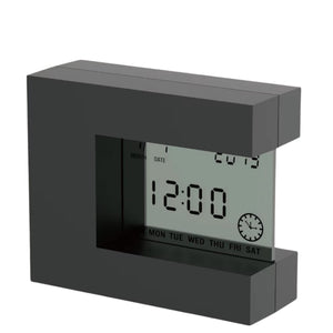 Cass Digital Clock Black