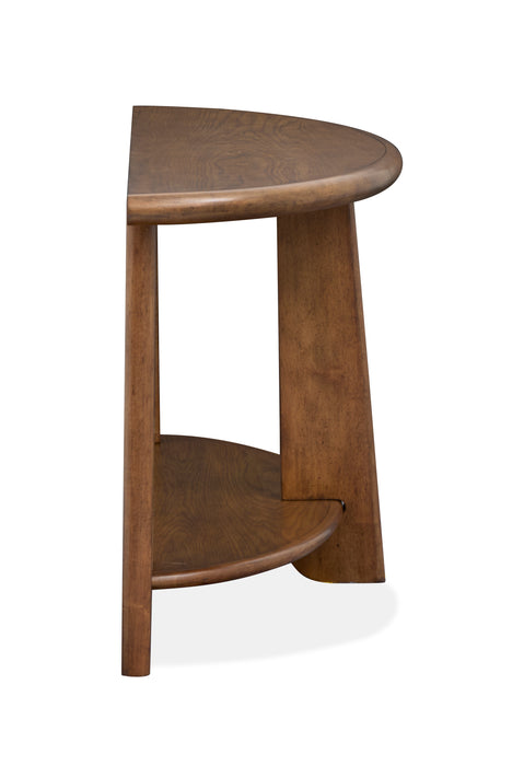 Baltic 54\" Contemporary Sofa Table with Shelf - Tawny Brown