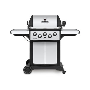 Broil King Signet™ 390 Propane Gas Grill with Side Burner & Rear Rotisserie Burner in Stainless Steel - 946884