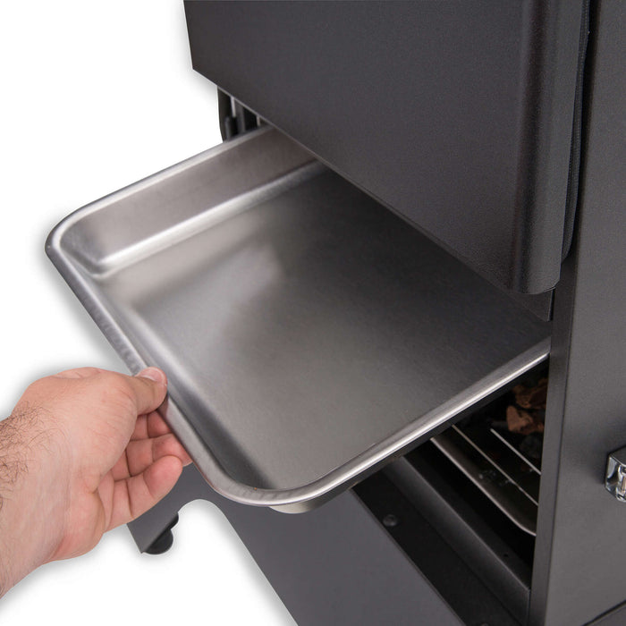 Broil King Vertical Charcoal Cabinet Smoker in Black Grill