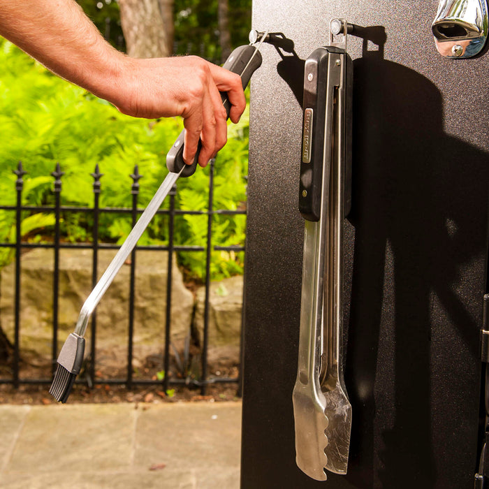 Broil King Vertical Charcoal Cabinet Smoker in Black Grill
