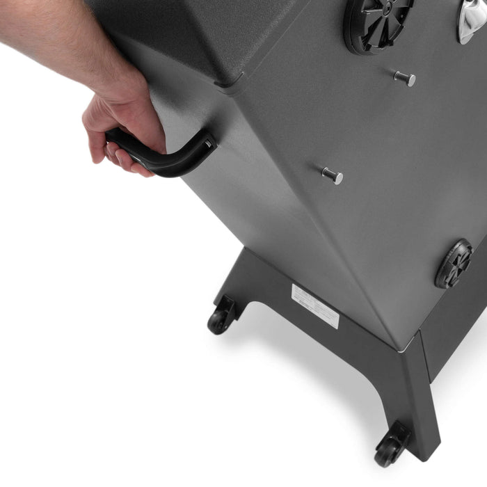 Broil King Vertical Charcoal Cabinet Smoker in Black Grill