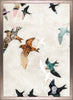 Flying Birds Framed Linen Finish Art - 22" x 30" | Œuvre d’art encadrée au fini lin « Flying Birds » - 22 po x 30 po