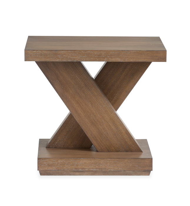 Buckley 20\" Modern Wood End Table - Spiced Brown