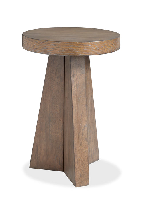 Buckley 16\" Modern Wood Accent Table - Spiced Brown