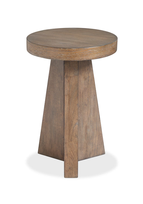 Buckley 16\" Modern Wood Accent Table - Spiced Brown