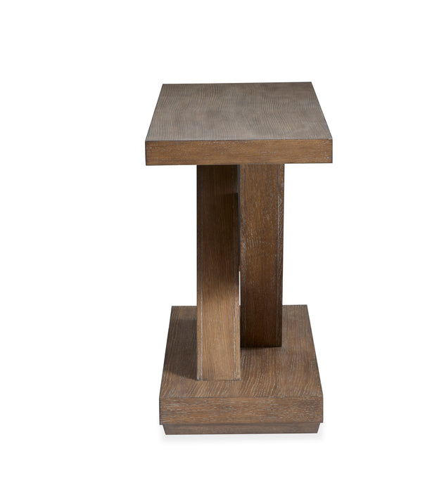 Buckley 54” Modern Wood Sofa Table – Spiced Brown 
