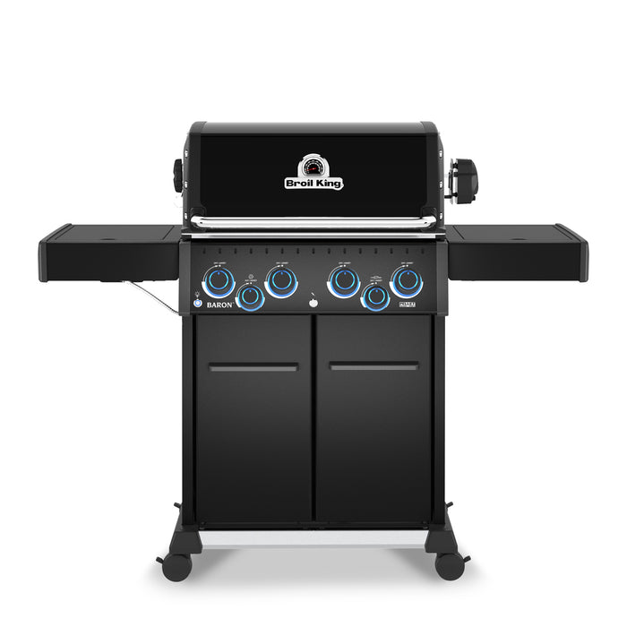Broil King Baron 490 Pro Shadow 4-Burner 40,000-BTU Propane Gas BBQ - 674144 Grill