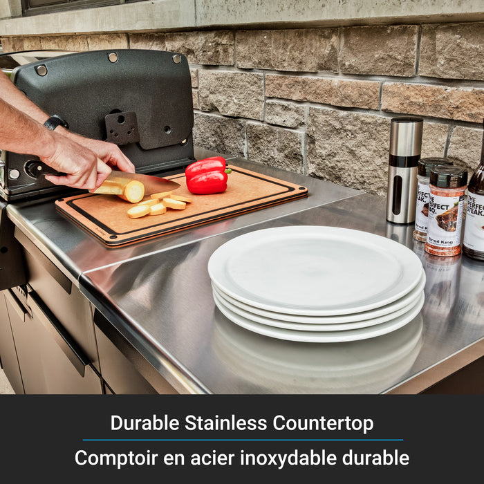 Broil King Baron 490i Shadow 4-Burner Built-In 40,000-BTU Natural Gas BBQ - 875847 Grill