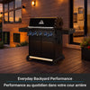 Broil King Baron 590 Pro Shadow 5-Burner 45,000-BTU Natural Gas BBQ - 675147 Grill | Broil King Baron 590 Pro Shadow 5-bruleurs 45 000 BTU Barbecue a gaz naturel - 675147